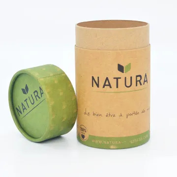 Food Grade Cylinder Box Tea Paper Tube Packaging