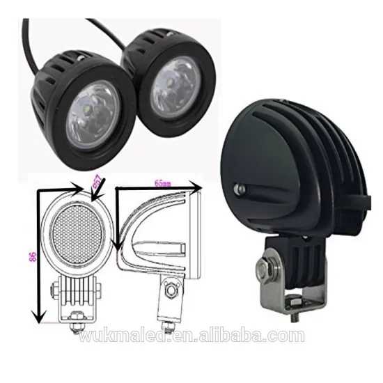 Mini Trail Lights LED Cre-e Spot / flood Motorcycle Off road Sport driving Led Fog light For Motorcycle Bike Jee-p car