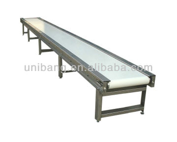 adjustable height flat belt conveyor