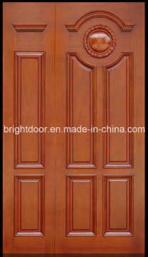 Waterproof Main Door Teak Wood Exterior Door Frame Models Design