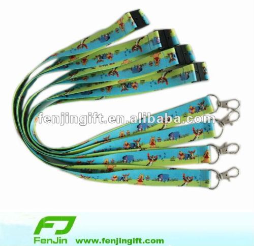 Promotional lanyard keychain