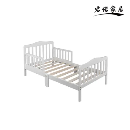 Nordic Style Children's Bed with Guardrail
