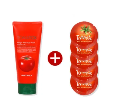 Korean Cosmetics: Tonymoly Tomatox Magic Massage Pack Whitening Cream Mask