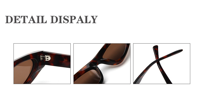 Slim Cat Eye Acetate Sunglasses