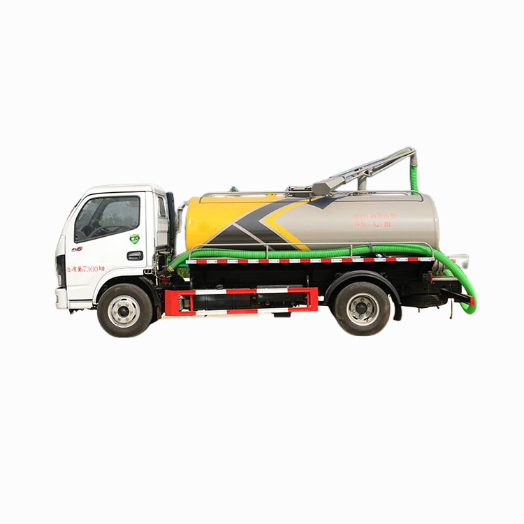 Dongfeng 4cbm 4000liters Sewage Suction Vehicle