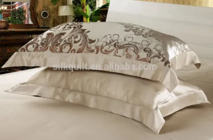 Jacquard 19mm Mulberry Silk Pillow Oxford Silk Pillowcase (Oeko)