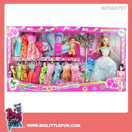 11.5 inch solid loli dolls toy princess dress up games for girls