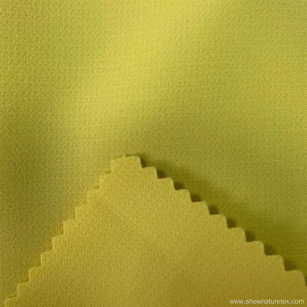 Double Weave Polyester Spandex