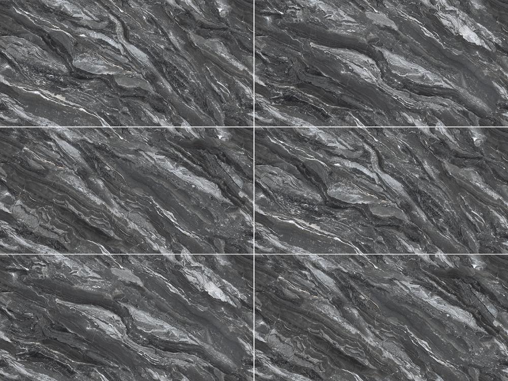 Dark Grey Marble Texture Construction Ceramic Floor Tile