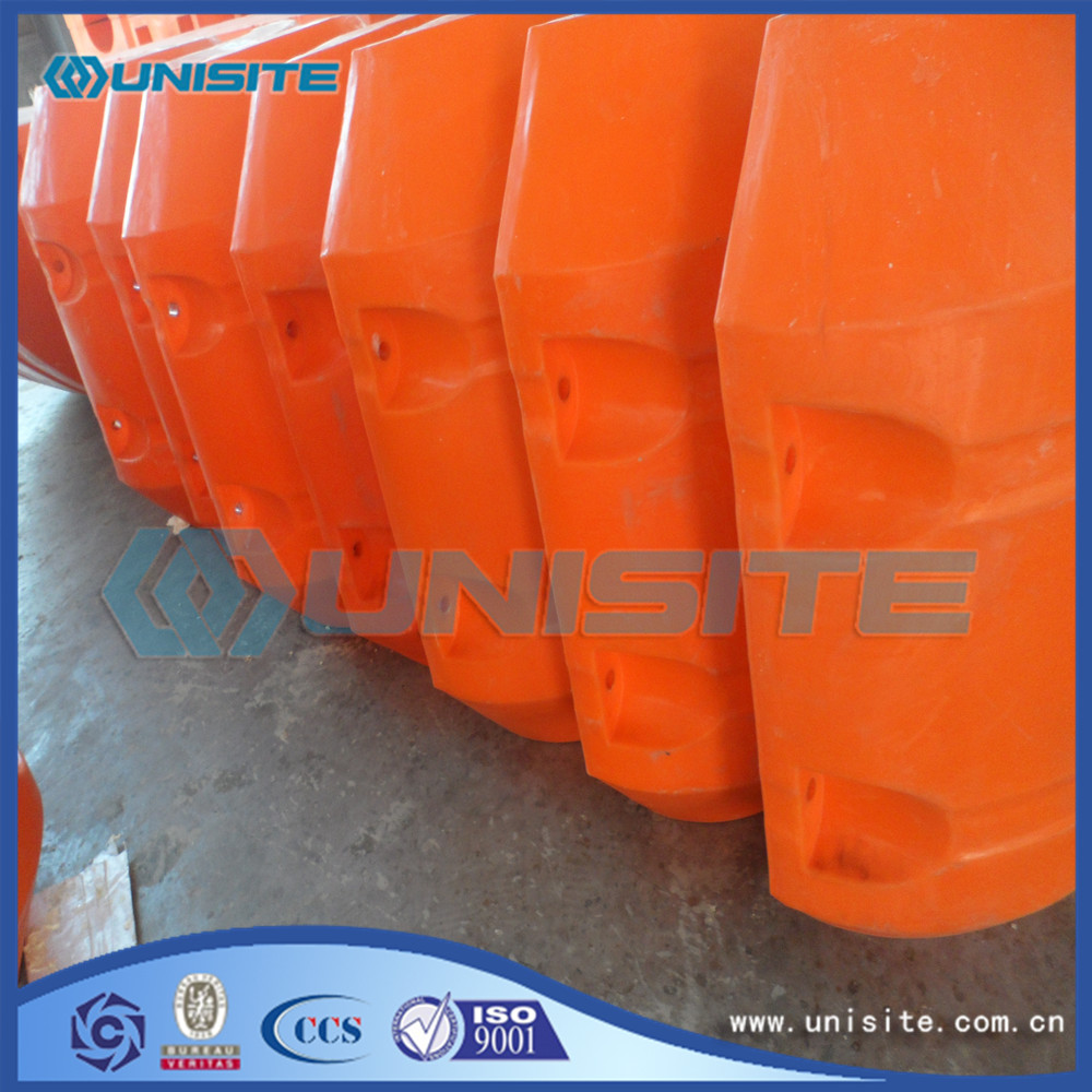 Marine dock plastic float