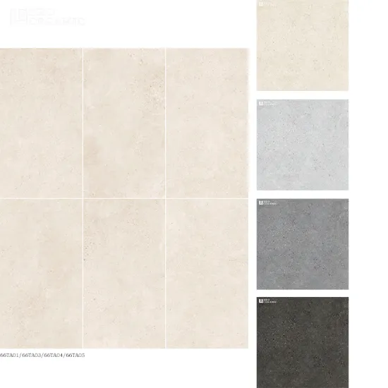 Gres Porcellanato Anti Slip Floor Tile Light Beige 60x60cm 66TA01