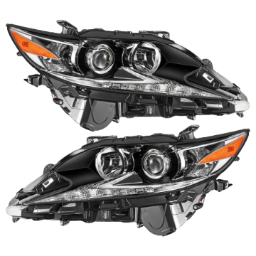 LED DRL Headlights Replacement Pair for 2016-2018 Lexus ES350 ES300h