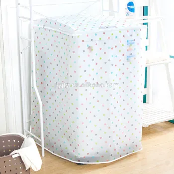 Plastic waterproof dust cover for washing machine