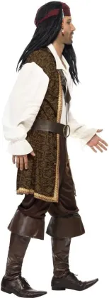 Men Halloween High Seas Pirate Costume