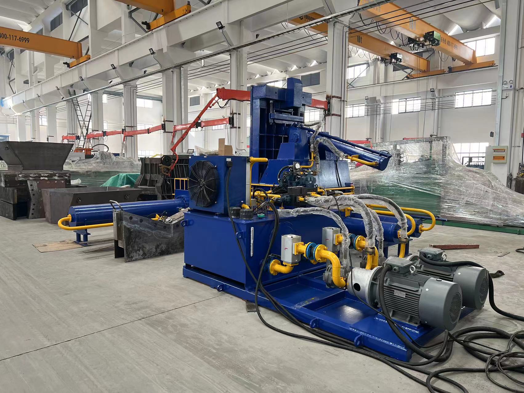 Automatic Hydraulic Metal Baling Machine Scrap Baler