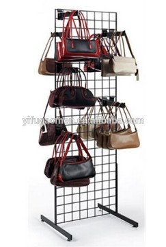 Supermarket Wire Gridwall Towers floor stand with wheel