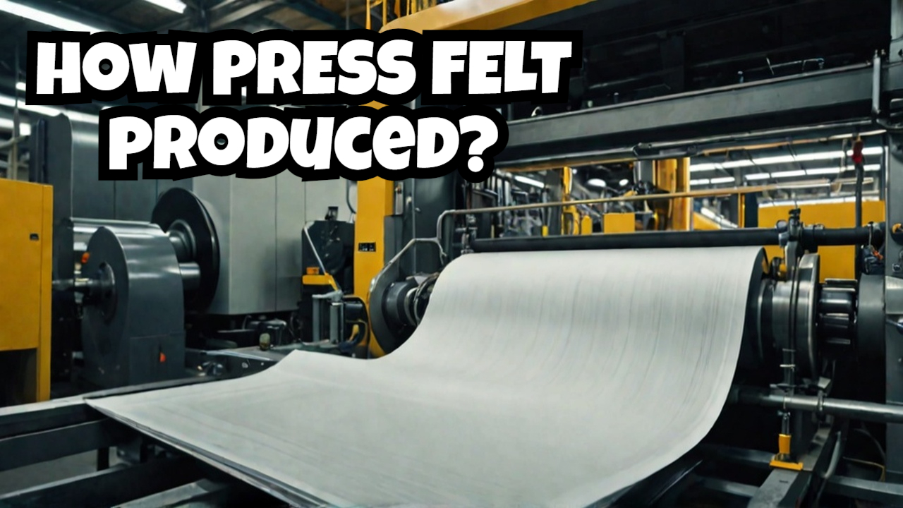 Making Press Felt for Paper Machine(1)