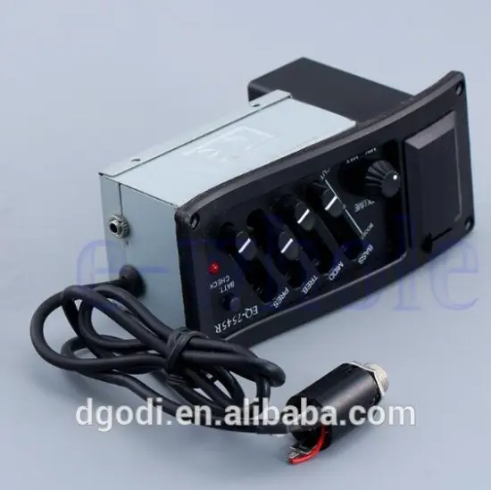 acoustic guitar equalizer from guitar parts manufacturer