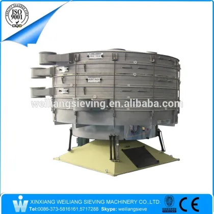 China YBS mineral analysis round tumbling screen sieve sifter