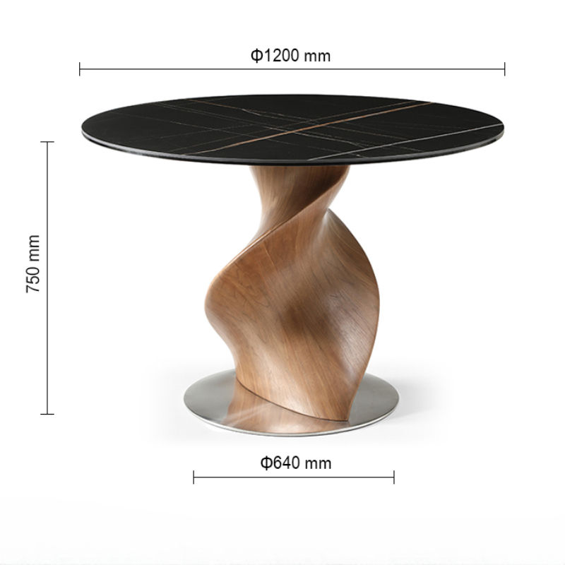 Round Sintered Stone Table
