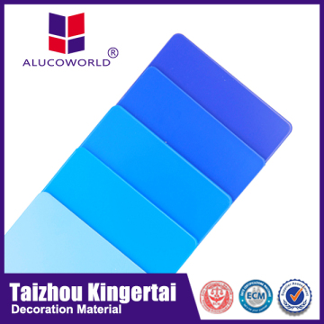 Alucoworld smooth surface class b1 fireproof wall cladding material