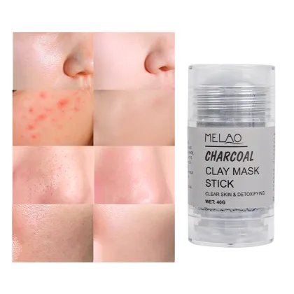 Activated Charcoal Brightening Black Bamboo Mask Stick