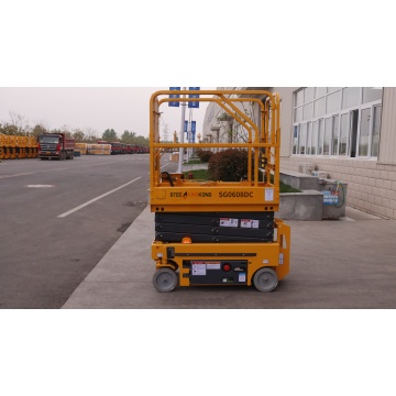 Plataforma de elevación de tijera de autocontrol eléctrica en venta