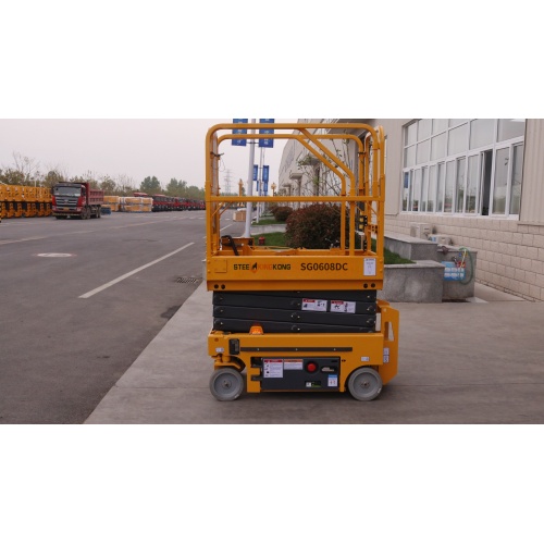 Plataforma de elevación de tijera de autocontrol eléctrica en venta