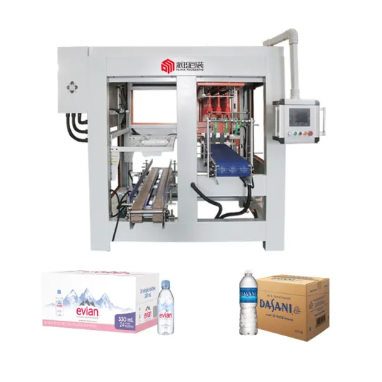 Intelligent Pick and Place Bottle Carton Packing Machine for Wrapping Paper Cartons