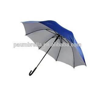 585mm navy with silver coating advertise umbrella corporate umbrella branding