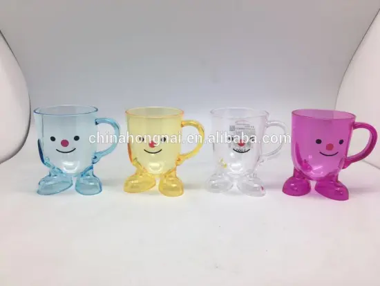 colorful cut kids cup,drinking cup,plastic cup