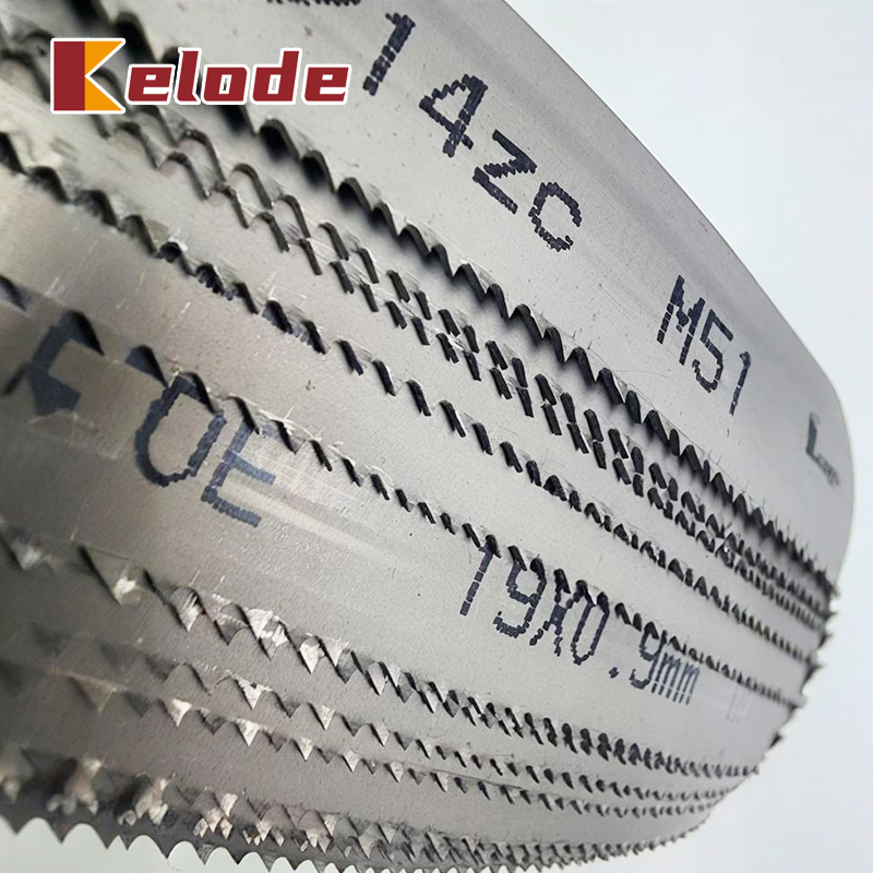 Kefile 19 lată de ferăstrău culoare bandă de țiglă de oțel