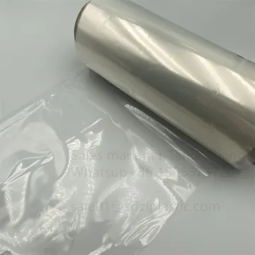 Transparent anti fog PA/PE top sealing film