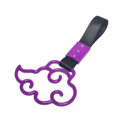 JDMotorsport88 Purple Anime Cloud Tsurikawa Charm for Car