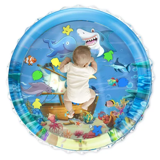 Hot Selling Eco-Friendly PVC Baby Water Mat for Tummy Time: A Fun Inflatable Play Mat for Toddlers - 2022 Model by CN;GUA