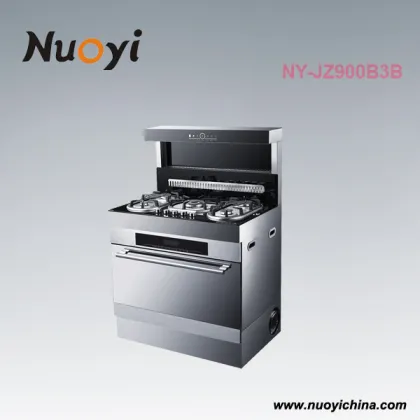 Easy life safety gas cooker range hood with oven three in one viking gas ranges
