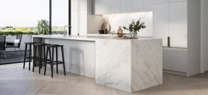 Artificial stone kitchen countertop customized