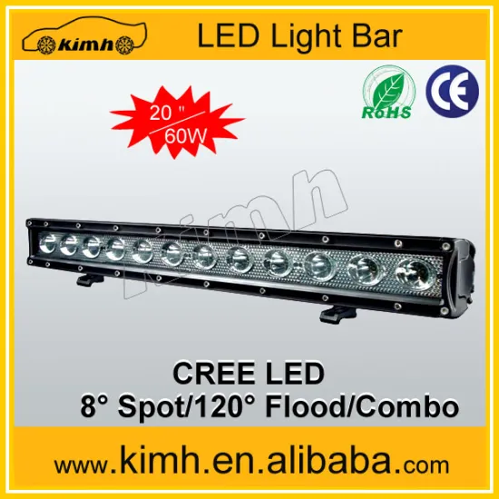 Super Brightness led light bar 20" 60w led light bar cover
