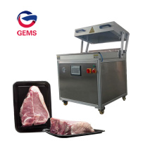 Meeresfrüchte Rindfleisch Steak Fleisch Vakuum Hautverpackungsmaschine