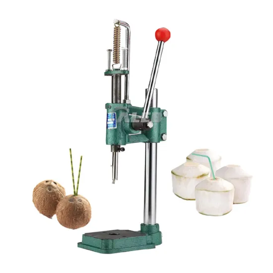 Fresh Green Coconut Opener: Tools and Machines for Efficiently Cutting Tender Coconuts