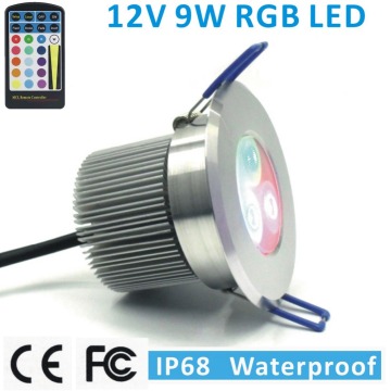 RGB colour changing led ceiling light waterproof downlights
