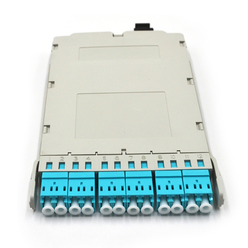 High Density 1U 144F MPO-LC Patch Panel