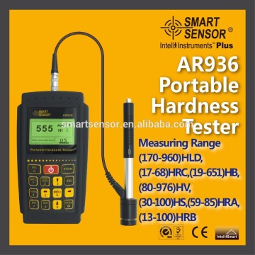 Portable hardness tester AR936 USB Support HL,HB,HRC,HRA,HV,HS