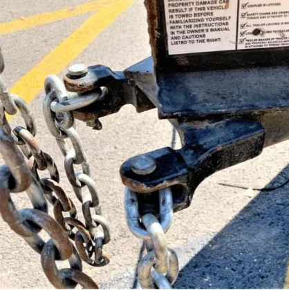Trailer Clevis Safety Chain Repair Link - 5/16\" 12000LBS & 25000LBS