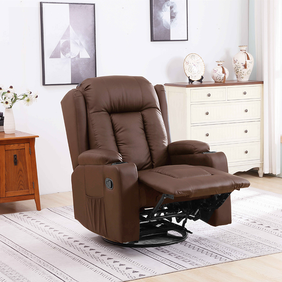 Wholesale Leather Home Theater Manual Recliner Sofa