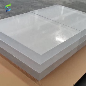 100% Rohes jungfräuliche transparente PMMA -Blatt 2*12 m 15 mm für Schwimmbad -Lidin