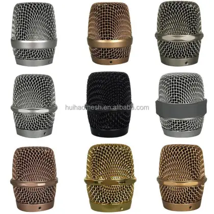 Durable Metal Microphone Mesh Cover Accessories
