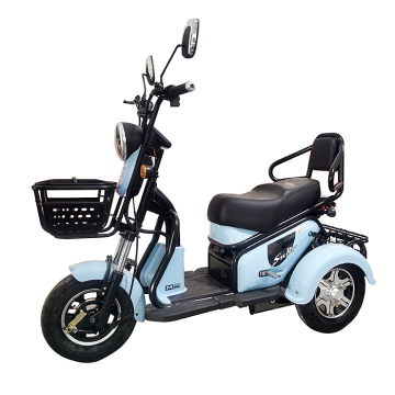 Wholesale Mini Three Wheel Electric Delivery Tricycle with Storage Baskets