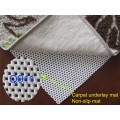 PVC foam anti slip rug underlay