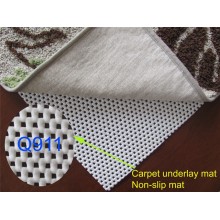 PVC foam anti slip rug underlay